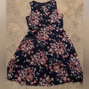 JCPenney JH floral below knee dress